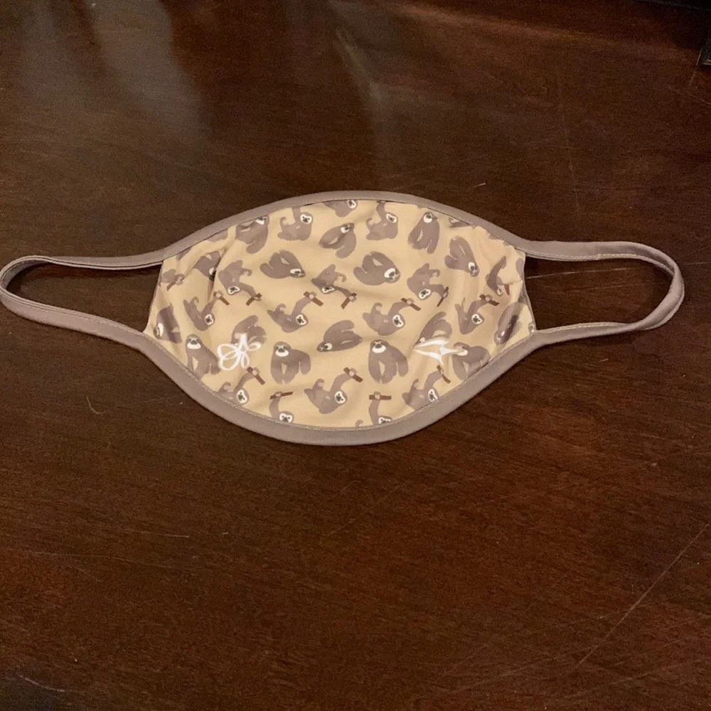 Sloth 🦥 Face Mask from Discovery Cove in Florida